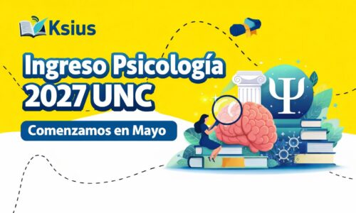 INGRESO PSICOLOGÍA 2027. VIRTUAL EN VIVO