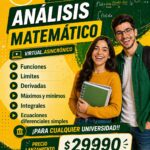ANALISIS MATEMÁTICO I